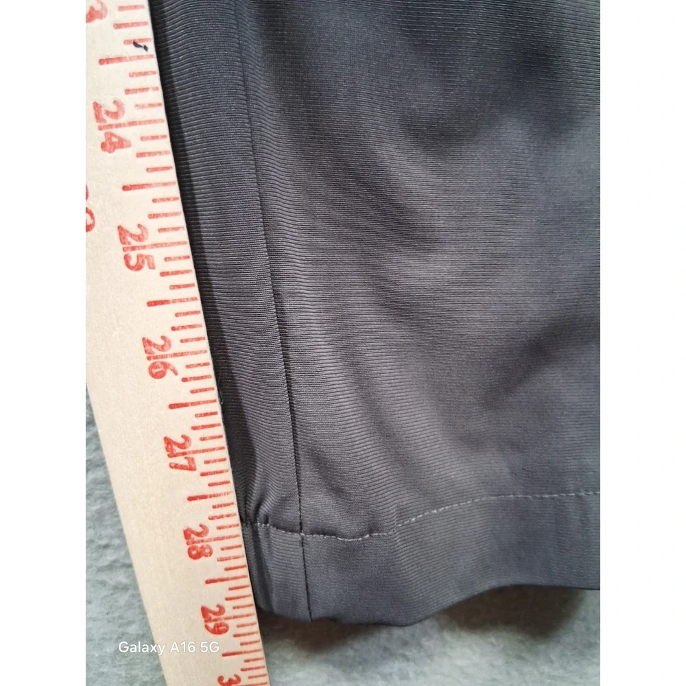 FLX Men Black Joggers Black Pockets Stretchy‎ Waist Size Large